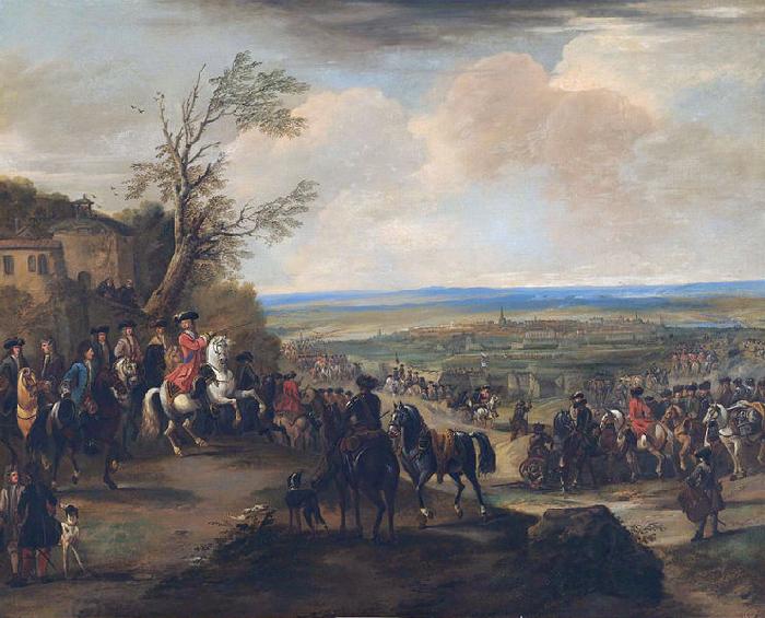 John Wootton The Duke of Marlborough at the Battle of Oudenaarde China oil painting art